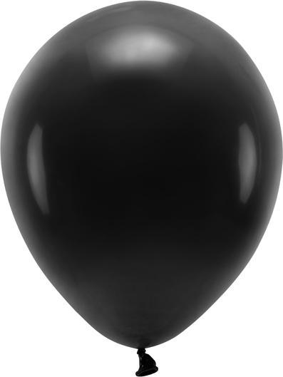 Partydeco Eco Balloons 30 cm Pastel, Black (1 Pck (100 x)