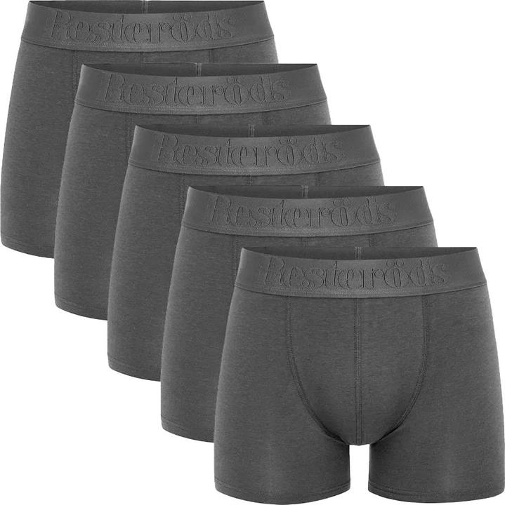 Actual product image Resteröds Pack of 5 Organic Cotton Retro Short / Pant (M, 5-pack)