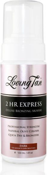 Actual product image Loving Tan 2 Hr Express Self Tanning Mousse (120 ml)