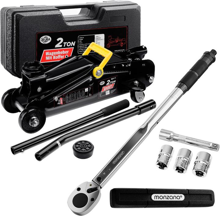 Actual product image Deuba Tyre changing set