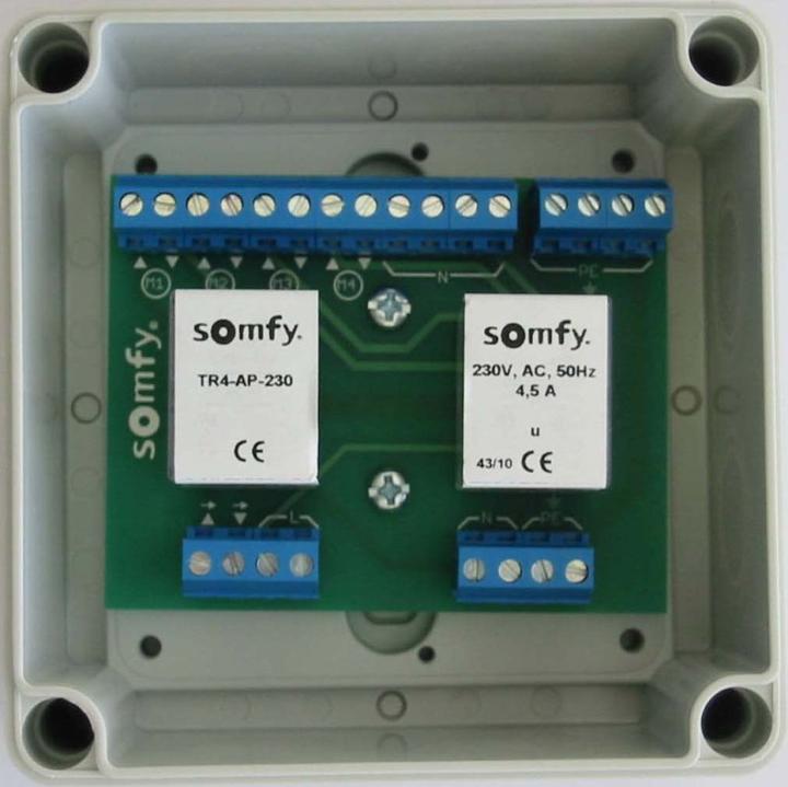 Produktbild somfy Trennrelais TR4-AP-230 1822293