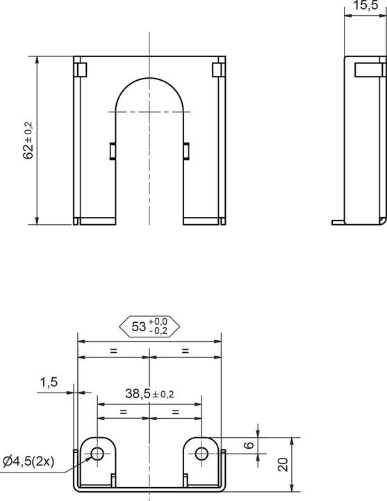 Produktbild Bachmann Coni Halterung