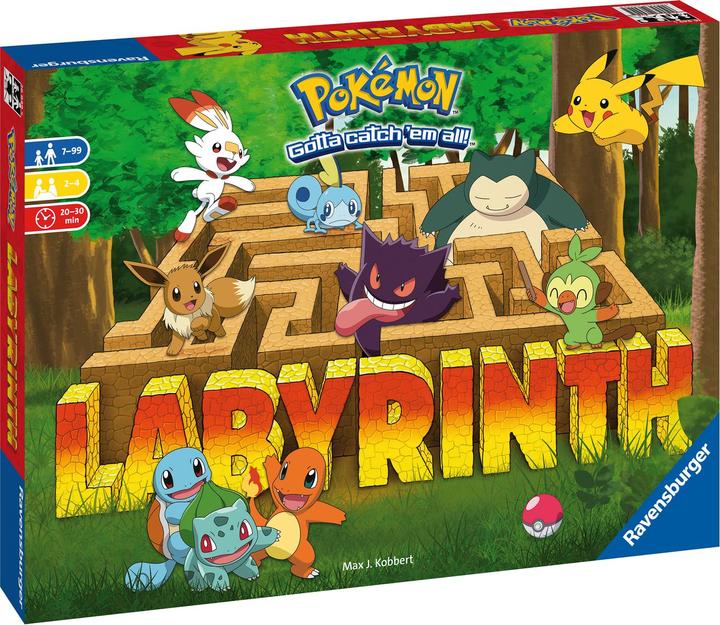 Image du produit Ravensburger Labyrinthe Pokémon (Allemand, Français, Italien)