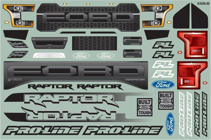 Produktbild Pro-Line 110FordF150RaptorKarosserieklar