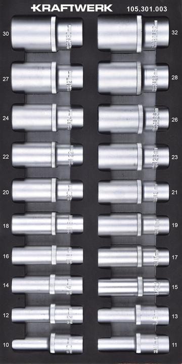 Actual product image Kraftwerk Socket hexagonal insert
