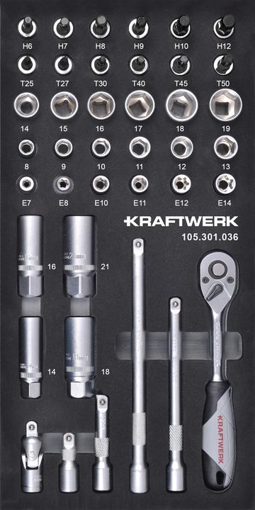 Kraftwerk Inserto del set di cricchetti di ricambio