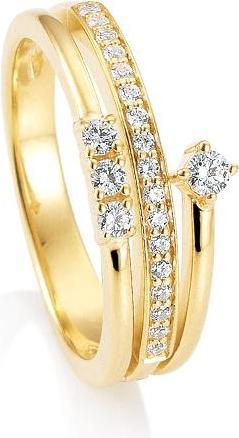 Produktbild Breuning RING - BRILL. 0,288 Ct. H/si (54, 585/14 K Gold)
