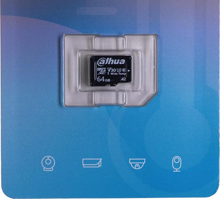 Immagine prodotto Dahua TF-W100-64GB Karta pamięci microSD 64GB (64 GB, microSD, U3, UHS-I)