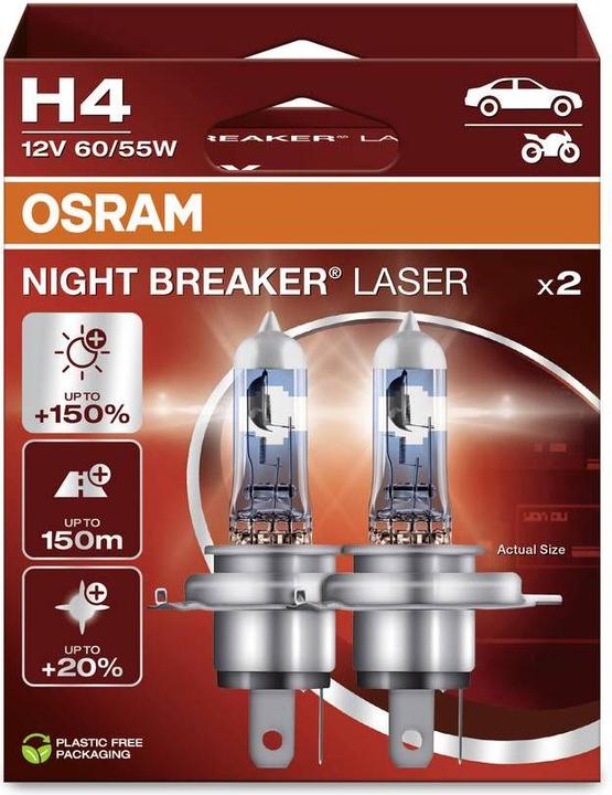 Image du produit Osram Night Breaker® Laser Next Generation H4 (H4)