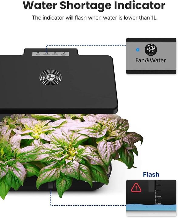 Actual product image iDOO Hydroponic growing system