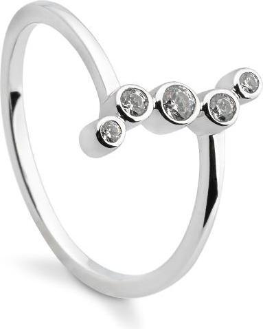 Image du produit Breuning BAGUE - BRILLE. 0,155 Ct. H/si (58, Or 750/18 K)