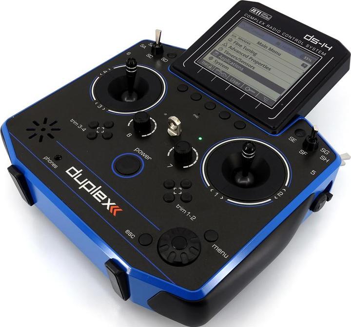 Actual product image Jeti DS-14 II Blue Multimode
