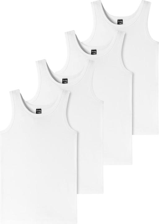 Produktbild Schiesser 4er Pack Teens Boys - 95/5 Organic Cotton Unterhemd (164)