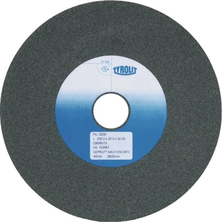 Produktbild Tyrolit Schleifbockscheibe Ø175xB25xBohrung32mm 80 SCg (2956)