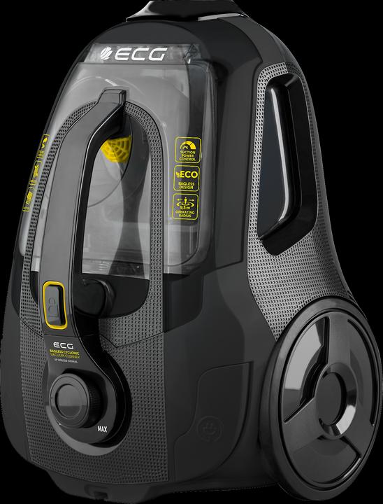 Actual product image ECG VP BS6120 Animal Bagless vacuum cleaner, HEPA filter, dust container volume: Dry&wet