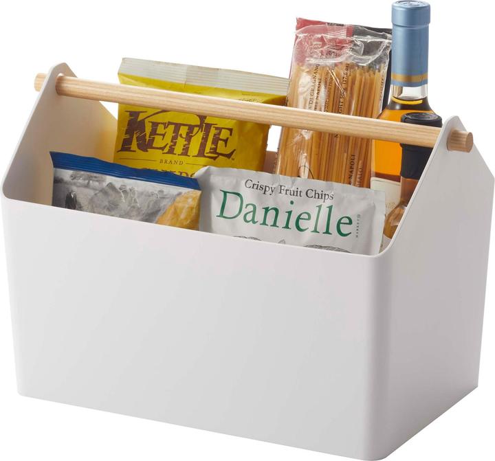 Actual product image Yamazaki Storage box FAVORI (37 x 21 x 24 cm, 20.21 l)