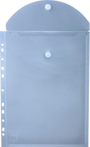 Image du produit Herba-Plastic Pochette porte-documents A4 vertical avec fermeture velcro 10 pièces couleurs assorties (A4, 10 x)