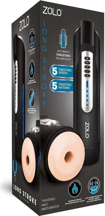 Productafbeelding Zolo Lange Slag Masturbators Vlees 31,7 cm