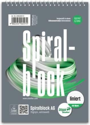 Produktbild Ursus Spiralblock (A6, Liniert)