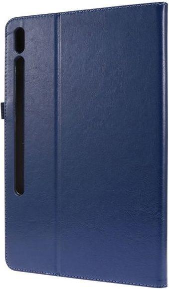 Produktbild MU Classic Zweifach faltbare Crazy Horse Leder Case Hülle (Galaxy Tab S7)