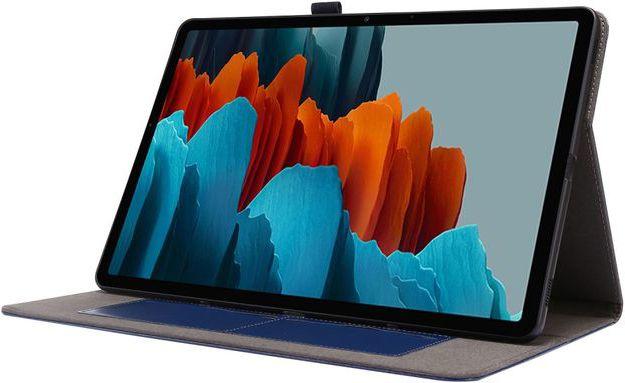 Produktbild MU Classic Zweifach faltbare Crazy Horse Leder Case Hülle (Galaxy Tab S7)