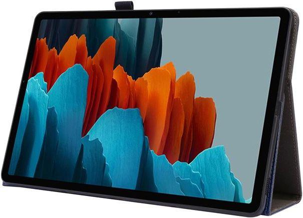 Produktbild MU Classic Zweifach faltbare Crazy Horse Leder Case Hülle (Galaxy Tab S7)