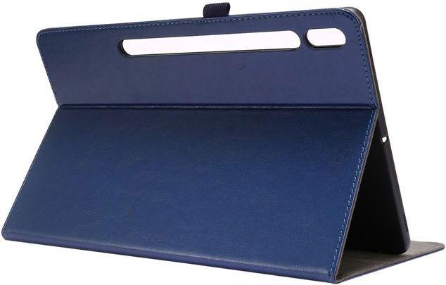 Produktbild MU Classic Zweifach faltbare Crazy Horse Leder Case Hülle (Galaxy Tab S7)