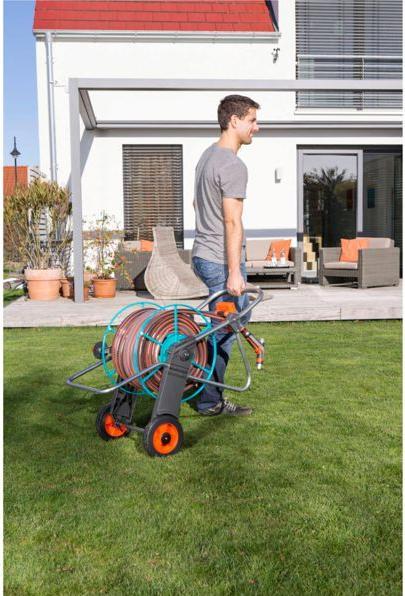 Productafbeelding Gardena Metalen slangenwagen 100