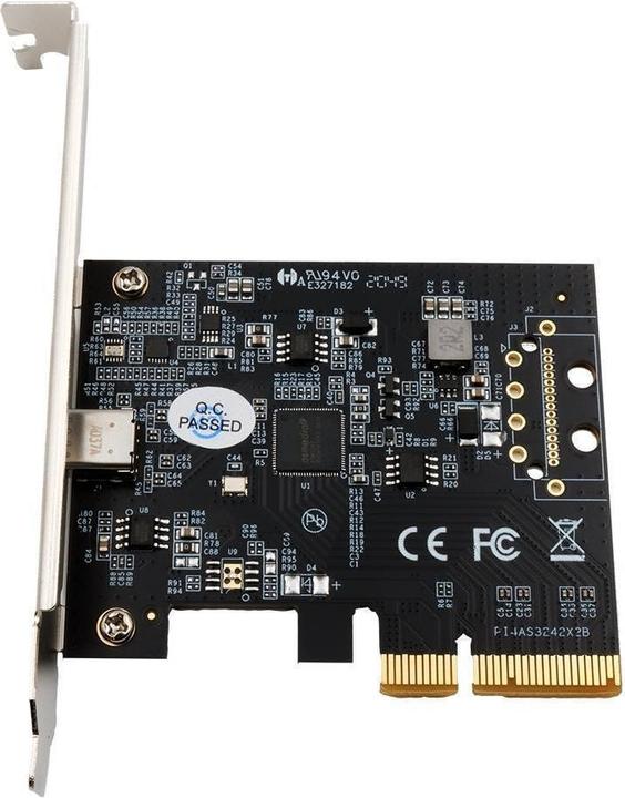 Immagine prodotto Exsys Scheda GmbH USB 3.2 Gen2x2 PCIe (x4) con 1 porta con connettore C