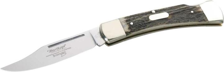 Produktbild Hartkopf-Solingen Taschenmesser, Stahl 1.4110, HirschhornSchalen
