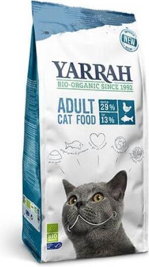 Produktbild Yarrah BIO-Katzenfutter trocken Poulet & Fisch mit Getreide - 10kg - (Adult, 1 Stk., 10000 g)
