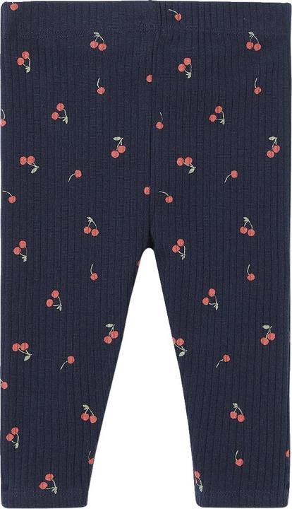 Vertbaudet Bedruckte Baby-Leggings, Ripp mit Bio-Baumwolle
