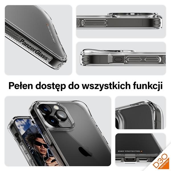 Actual product image PanzerGlass HardCase with D3O (Apple iPhone 15 Pro Max)