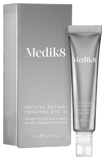 Produktbild Medik8 Crystal Retinal Ceramide 10 Eye Cream Anti-Ageing Anti-Wrinkle Night Eye Cream 15ml (Crème, 15 ml, Nacht)