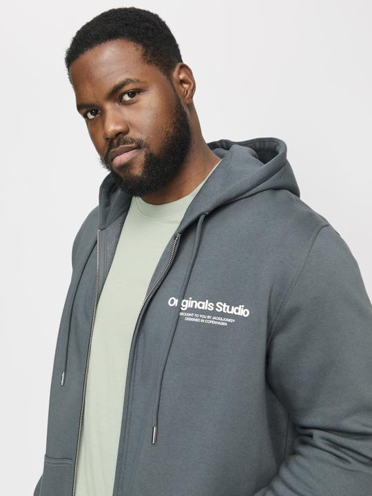 Immagine prodotto Jack & Jones Jorvesterbro Sweat Zip Hood Noos Pls (5XL)