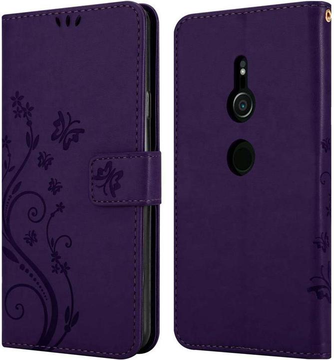 Actual product image Cadorabo Flower Book cover (Sony Xperia XZ2)