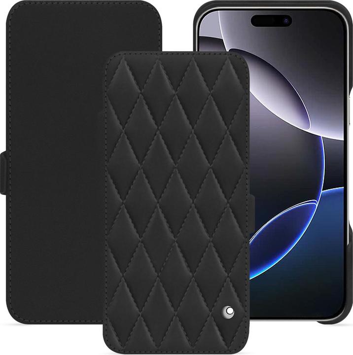 Actual product image Noreve Horizontal leather flap shell (Apple iPhone 16 Pro Max)