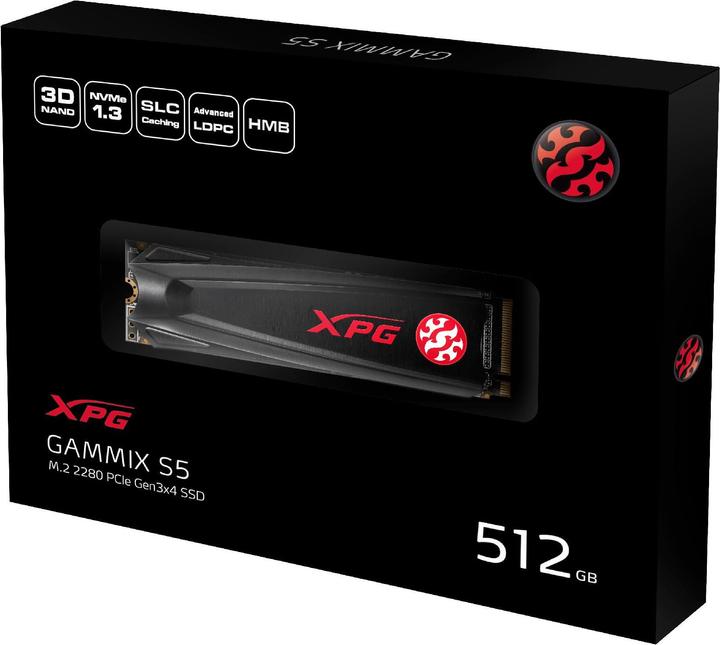 Immagine prodotto Adata Gammix S5 (512 GB, M.2 2280)