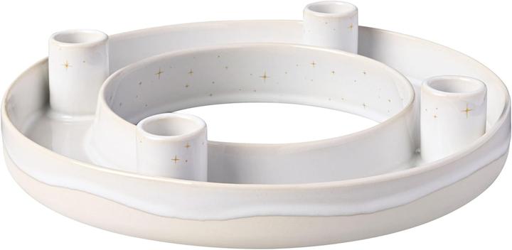 Immagine prodotto Like. by Villeroy & Boch Corona d'Avvento (26,5 x 26,5 x 5,5 cm)
