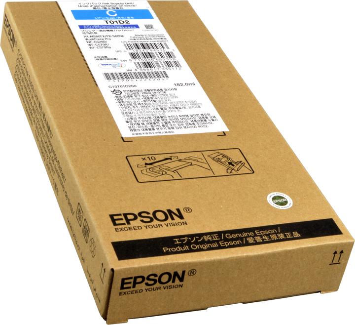 Image du produit Epson Encre C13T01D200 Cyan XXL (C)