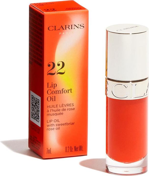 Produktbild Clarins Lip Comfort Oil Power of Colours 22 Daring Orange 7ml (22 Daring Orange)