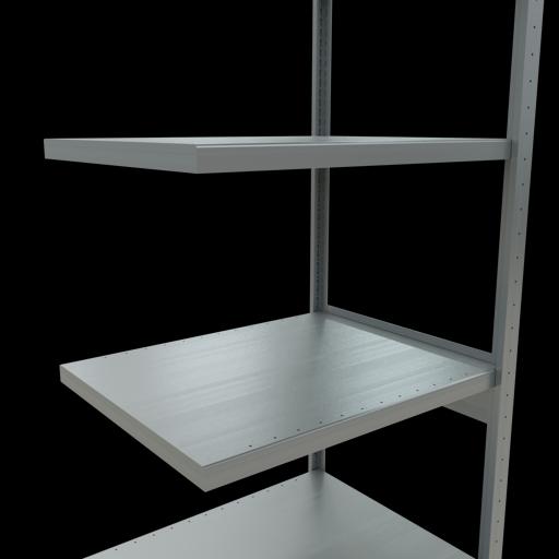 Actual product image Schulte Lagertechnik MULTIplus250 boltless add-on bay system with length bolts