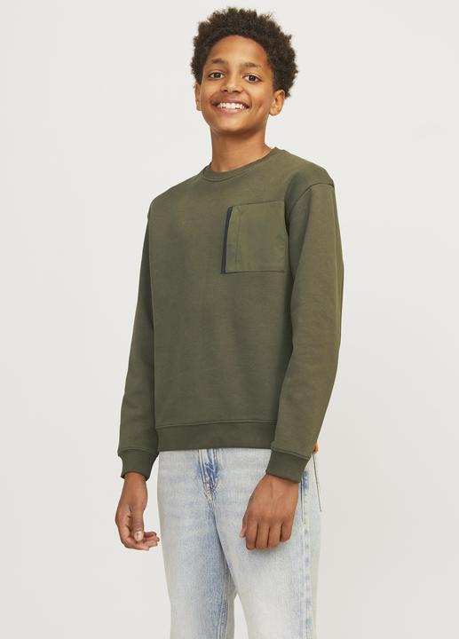Immagine prodotto Jack & Jones Felpa a tinta unita Per i ragazzi Felpa (176)