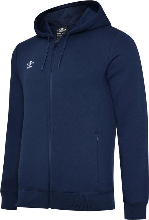 Umbro Club Leisure Hoodie mit durchgehendem Reissverschluss