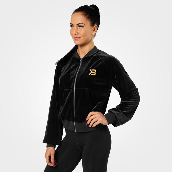 Actual product image Better Bodies Bowery Zip ls BLACK (S)