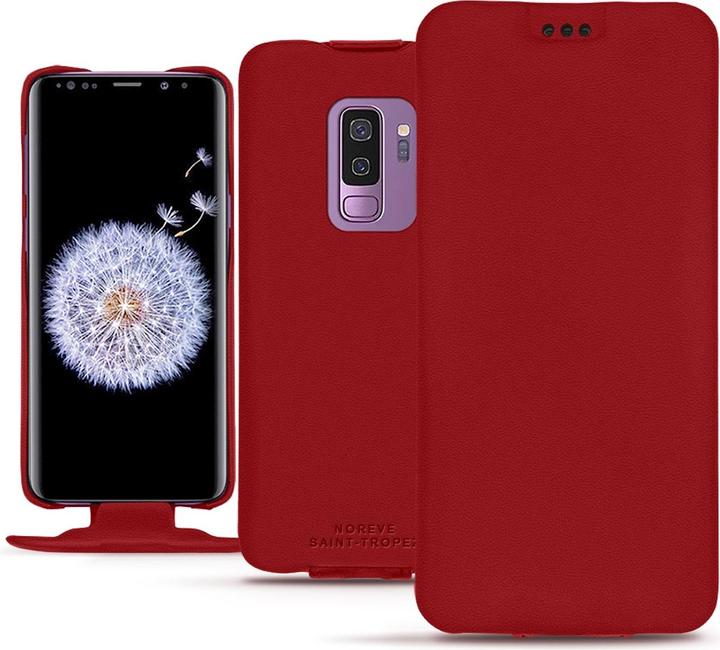 Actual product image Noreve Leather cover vertical (Samsung Galaxy S9+)