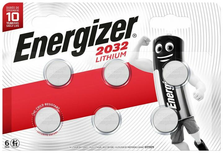 Produktbild Energizer CR2032 (6 Stk., CR2032, 235 mAh)