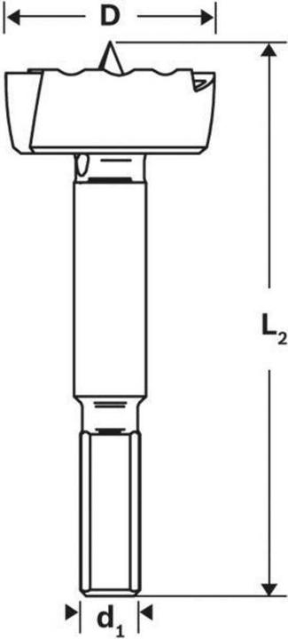 Image du produit Bosch Professional Zubehör Mèche Forstner (8 mm)