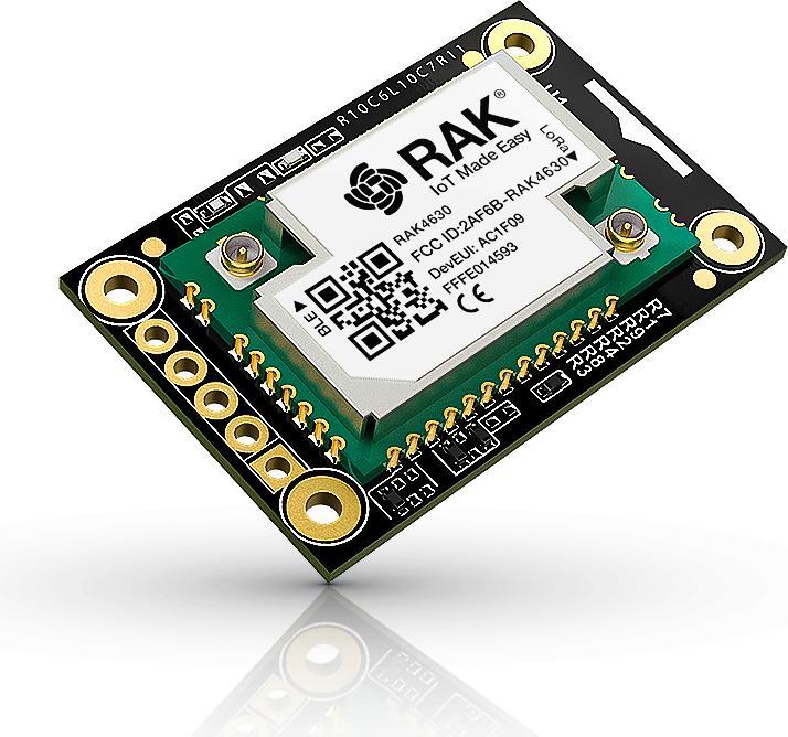 Actual product image RAK Wireless WisBlock Core RAK4631 with LoRa/BLE 5.0