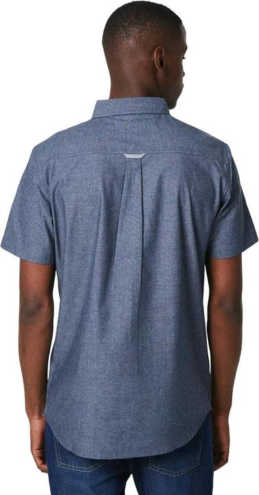 Actual product image Universal Textiles Mens Chambray Look Short-Sleeved Shirt (M)